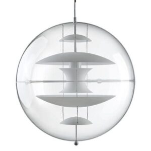 Verner Panton Globe Glas Pendel Stor