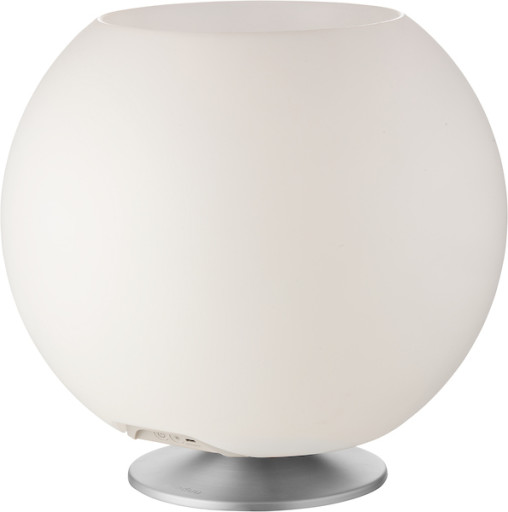 Kooduu Sphere genopladelig vinkøler m/lys og højtaler - sølv