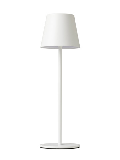 Nielsen Light One genopladelig bordlampe - hvid
