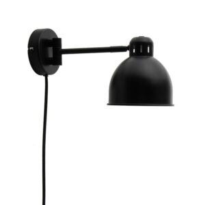 Frandsen Job Mini Væglampe Mat Sort