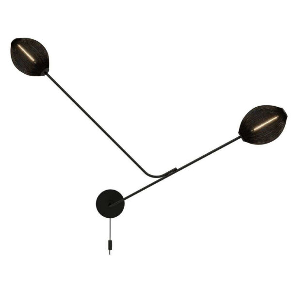 Gubi - Satellite Væglampe Soft Black