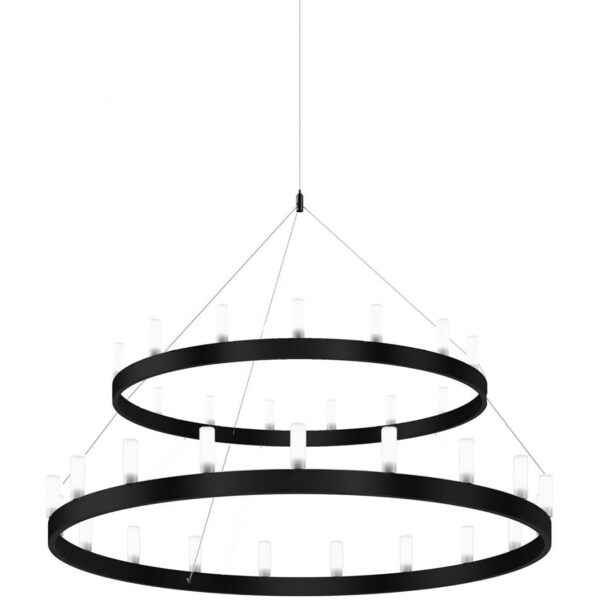 Chandelier double XXL lysekrone Fontana Arte