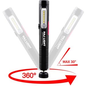 Haj Light Genopladelig Pen-light 220 + 80 lumen